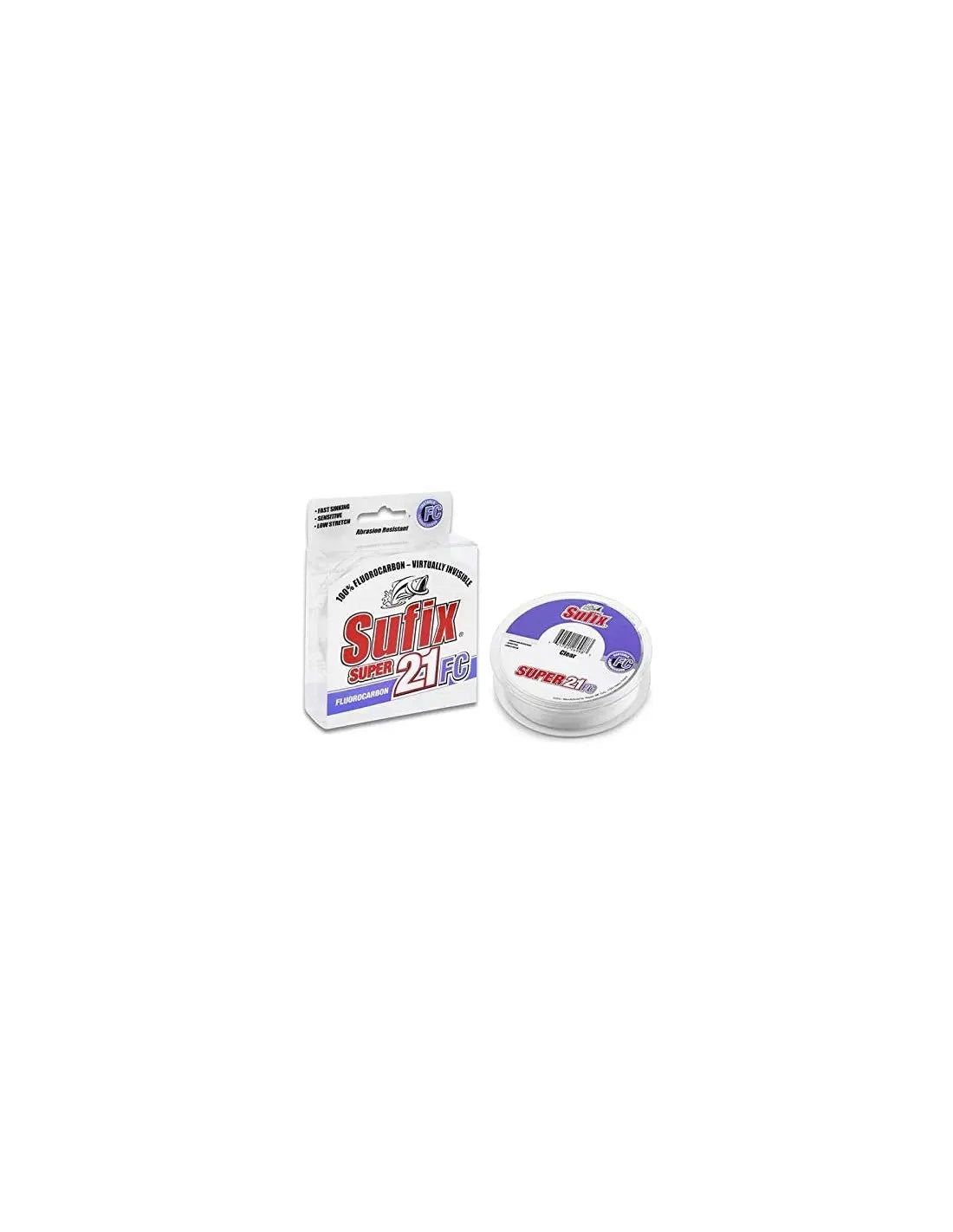 Sufix Super 21 Fluorocarbon 150m 0.16mm/2.6kg 1/6lb/clear