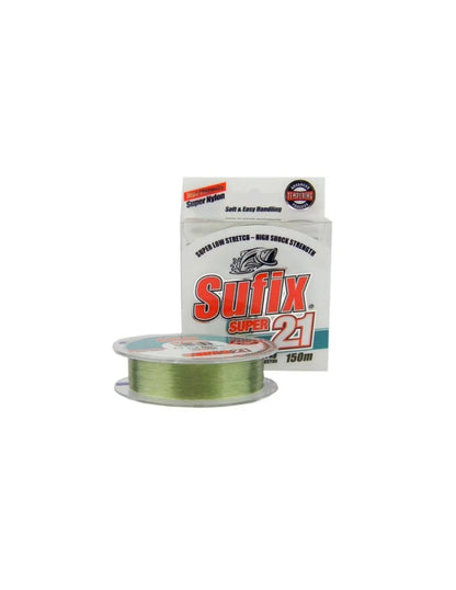 Sufix Super 21 150m 0.20mm/3.5kg/8lb/lo-vis Green