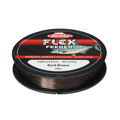 Fir Monofilament Berkley BerkleyFLEX SS Feeder 300m .22 DarkBrown