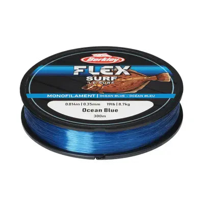 Fir Monofilament Berkley BerkleyFLEX SS Surf 400m .30 Ocean Blue