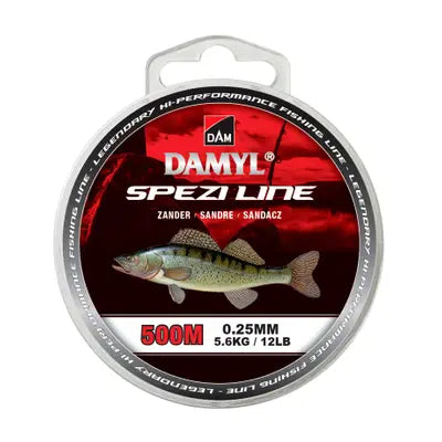 Fir Monofilament DAM DAMYL SPEZI LINE ZANDER 450M 0.28MM LB