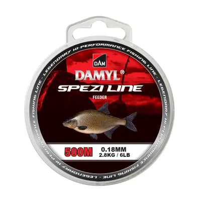 Fir Monofilament DAM DAMYL SPEZI LINE FEEDER 500M 0.18MM DB