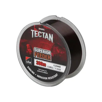 Fir Monofilament DAM TECTAN SUPERIOR FEEDER 300M 0.18MM BROWN