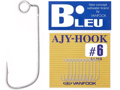 Carlige Vanfook AJ-21 AJY Hooks Silver #6 - 10pcs