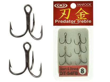 Ancore Vanfook DT-54FB Short and Strong Predator Treble #12