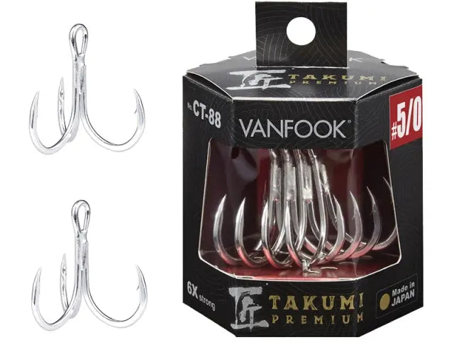 Ancore Vanfook Takumi Premium CT-88 Treble #2/0 (5pcs)