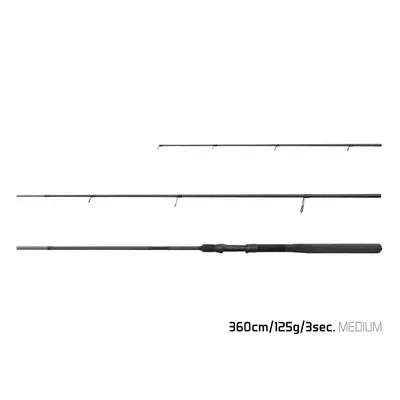 Lanseta Vărf Delphin M-Reaxe 100g Carbon /Heavy - alb/ 1buc