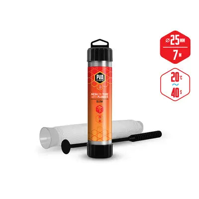 Delphin Pva N’tastic Plasă Cu Tub Tub +tijă / 7 M - 25mm 25mm (îngust) / Topire lentă