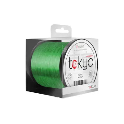 Fir Monofilament Monofilament Delphin Tokyo / Verde Fluo 0,286mm 6,4kg 300m
