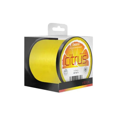 Fir Monofilament Delphin Citrus / Galben 0,25mm 5,0kg 1200m