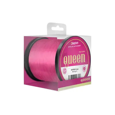 Fir Monofilament Delphin Queen Carp / Roz 0,28mm 5,9kg 600m