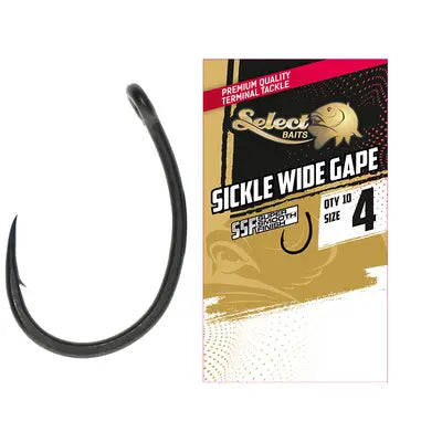 Carlige Select Baits Sickle Wide Gape Ssf Hooks