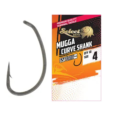 Carlige Select Baits Mugga Curve Shank Ssf Hooks