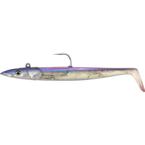 Nălucă soft Savage Gear Sandeel V2 14 Cm 33 G Sinking Blue Sandeel 2+1pcs