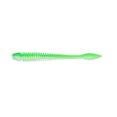 Shad Berkley Pwrbt Pwr Flail 90mm Sprng Grn/White
