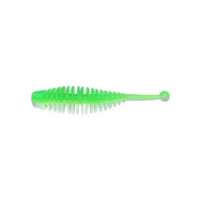 Shad Berkley Pwrbt Pwr Naiad 70mm Sprng Grn/White