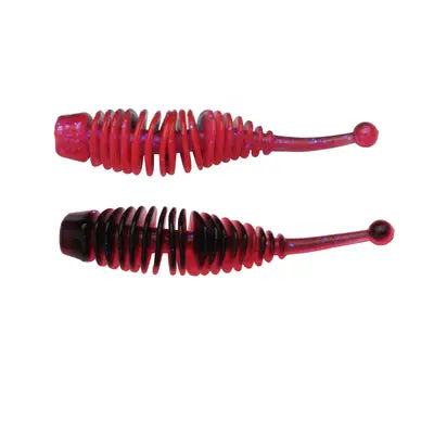 Shad Berkley Pwrbt Pwr Naiad 70mm Slmn Egg Red/ Black