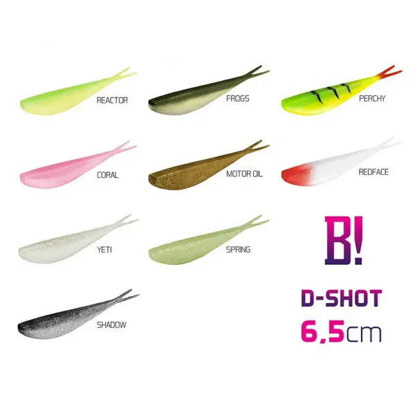 Nălucă Soft Bomb! D-Shot / 5buc 6,5cm/Reactor