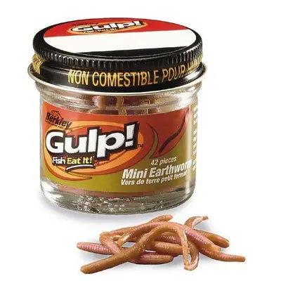 Shad Berkley Gmew-Nat Gulp Mini Earthworm Natural 79