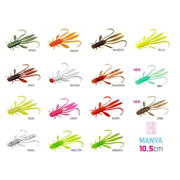 Nimfa Delphin Manya Uvs / 5buc 10.5cm/REACTOR