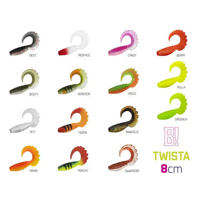 Nălucă Soft Delphin Twista Uvs / 5buc 8cm/BEST