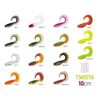 Nălucă Soft Delphin Twista Uvs / 5buc 10cm/DISCO