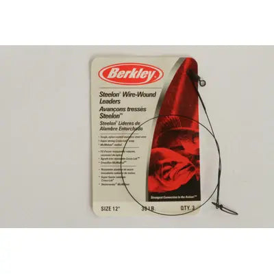Vobler Berkley Mc Mah Wire Wound Steelon Lead 12in 30lb