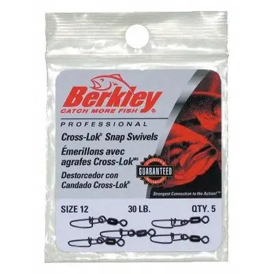 Vobler Berkley Mc Mahon Cross-Lok Snap/Swivels size 12