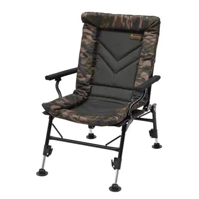 Scaun Pescuit Prologic Avenger Comfort Camo Chair W/Arm N Cover