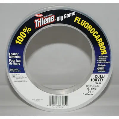 Fir Fluorocarbon Berkley BGFLW30-15 FL LEADER 30LB 100YD CLEAR