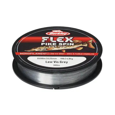 Fir Monofilament Berkley Berkley FLEX SSPike Spin 300m .22 LVGrey