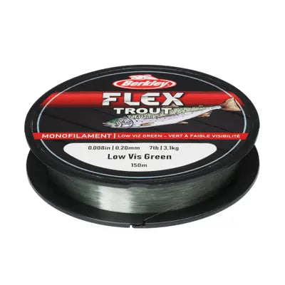 Fir Monofilament Berkley BerkleyFLEX SS Trout 150m .16 LV Green