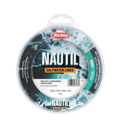 Fir Fluorocarbon Berkley Berkley NAUTIL FCShock 30m .90 Clear