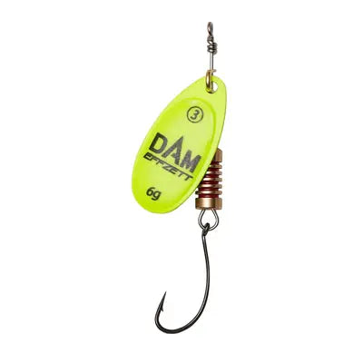Lingurita Rotativa DAM SINGLEHOOK SPINNER 2 4G SINKING YELLOW