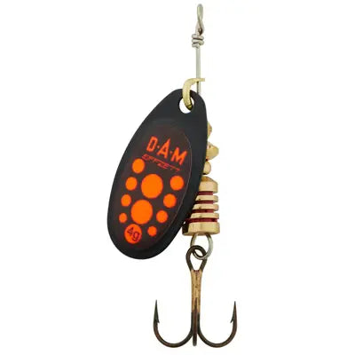 Lingurita Rotativa DAM STANDARD SPINNER 4 10G SINKING BLACK RED