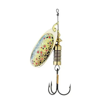 Lingurita Rotativa DAM NATURE 3D SPINNER 3 6G S BROWN TROUT