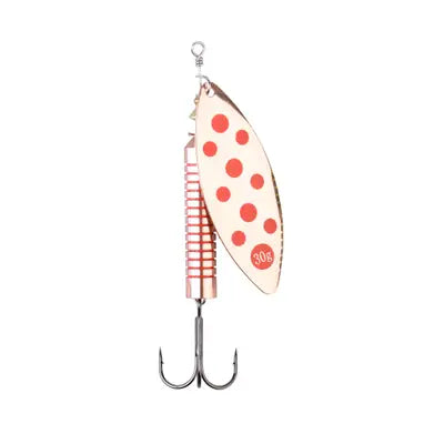 Lingurita Rotativa DAM SALMON SPINNER COPPER/RED 30G