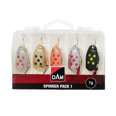 Lingurita Rotativa DAM SPINNER PACK INC. BOX 5 PCS 7G 7G
