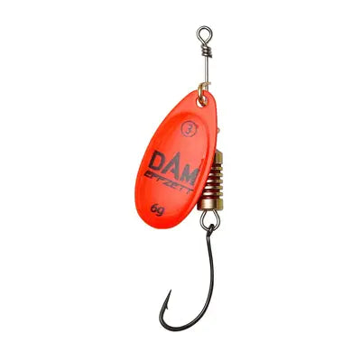 Lingurita Rotativa DAM SINGLEHOOK SPINNER 3 6G SINKING RED