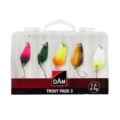 Vobler DAM TROUT PACK 3 INC. BOX 3.5-4.5G