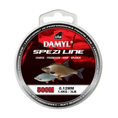 Fir Monofilament DAM DAMYL SPEZI LINE COARSE 500M 0.14MM TP