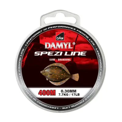 Fir Monofilament DAM DAMYL SPEZI LINE SURF 300M 0.35MM BLUE