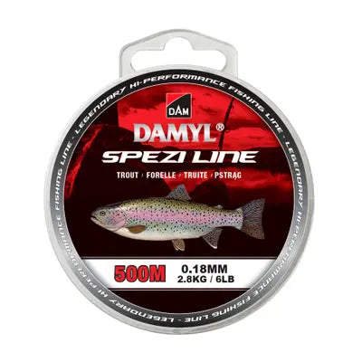 Fir Monofilament DAM DAMYL SPEZI LINE TROUT 500M 0.18MM TP