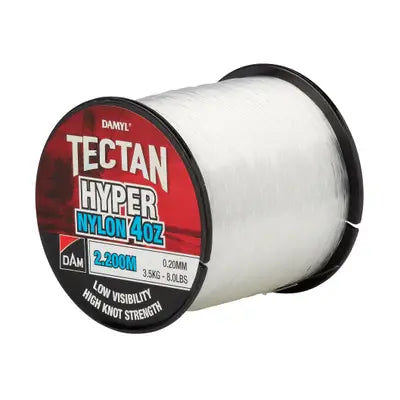 Fir Monofilament DAM DAMYL TECTAN HYPER 4OZ 430M 0.50MM CLEAR
