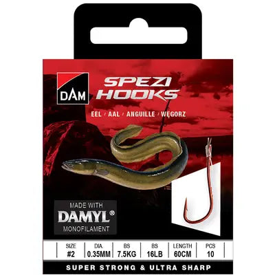 Vobler DAM SPEZI EEL 4 0.30MM 5.4KG 60CM 10PCS