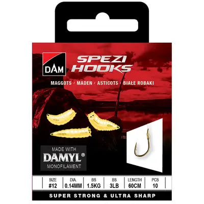 Vobler DAM DAM SPEZI MAGGOTS 14 0.14MM/1.5KG/60CM