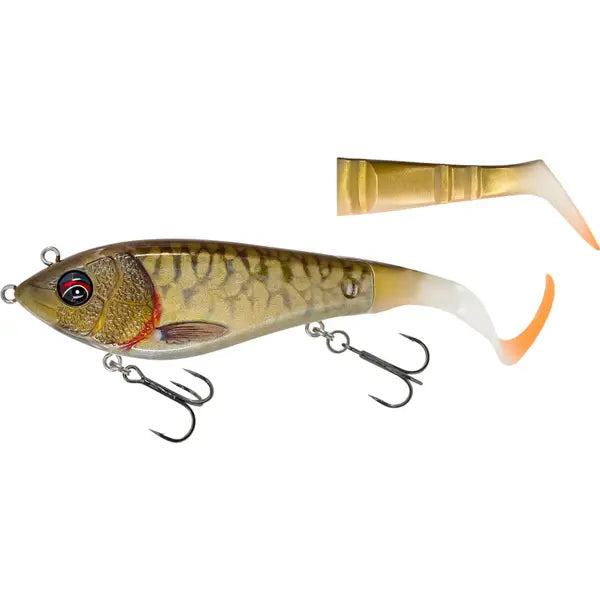 Vobler Savage Gear Deviator Tail 20 Cm 87 G Slow Sinking Copper Carp