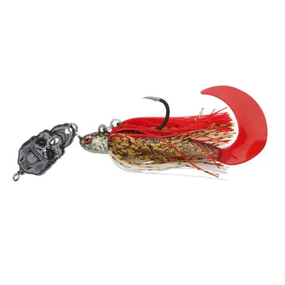 Vobler MADCAT SKULL BLADE JIG XL 55G S7/0 SALTNPEPPER