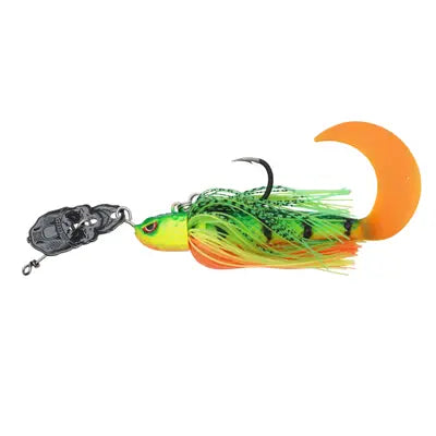 Vobler MADCAT SKULL BLADE JIG XL 75G S7/0 FIRETIGER UV