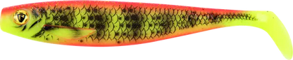 Fox Rage Pro Shad Natural Classics 23cm 9in UV Bright Perch 12pcs 62g.